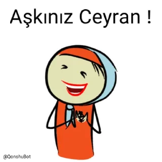 ❤️ emoji Ceyran @Qonshubot Telegram sticker 7 of 31