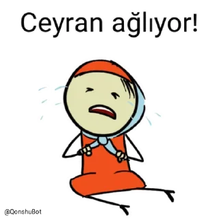 😭 emoji Ceyran @Qonshubot Telegram sticker 14 of 31