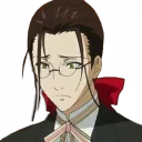 Sticker from Grell sutcliff @creepy_pasta1