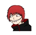 😂 emoji Sasori pack Telegram sticker 11 of 31