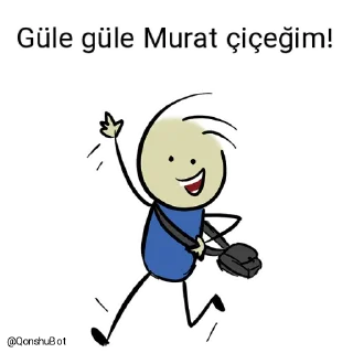 Sticker from Adem çiçeğim ve Murat çiçeğim @Qonshubot