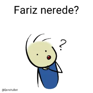 🤔 emoji Fariz @Qonshubot Telegram sticker 5 of 31