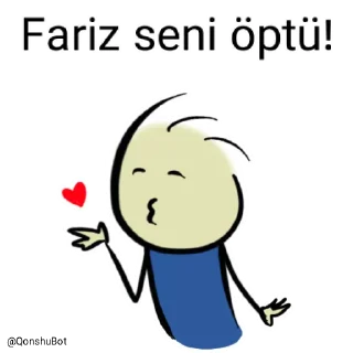💋 emoji Fariz @Qonshubot Telegram sticker 19 of 31