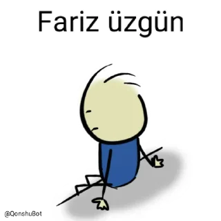 😓 emoji Fariz @Qonshubot Telegram sticker 11 of 31