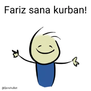 🤗 emoji Fariz @Qonshubot Telegram sticker 18 of 31