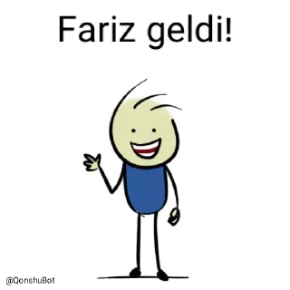 ✋️ emoji Fariz @Qonshubot Telegram sticker 1 of 31