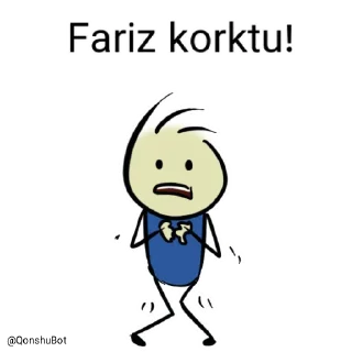 😰 emoji Fariz @Qonshubot Telegram sticker 15 of 31
