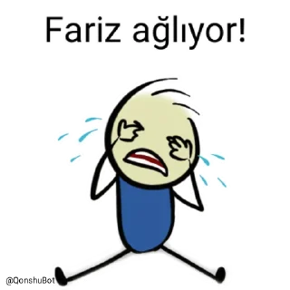 😭 emoji Fariz @Qonshubot Telegram sticker 14 of 31