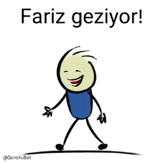 🚶‍♂️ emoji Fariz @Qonshubot Telegram sticker 10 of 31