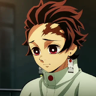 ❄ emoji - ᗷY @ahMshY 𓉮 . Kimetsu no Yaiba Telegram sticker 24 of 34