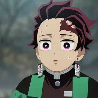 ❄ emoji - ᗷY @ahMshY 𓉮 . Kimetsu no Yaiba Telegram sticker 23 of 34