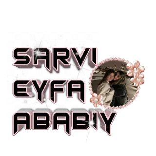 💗 emoji Эйфа 💗 Сарви Киёматлила💋 Telegram sticker 4 of 10