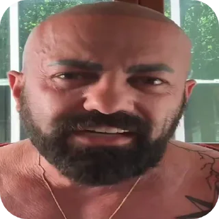 🧔 emoji Muti Telegram sticker 22 of 81