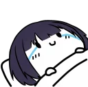 💧 emoji Cry babies by @lilscaredycat Telegram sticker 19 of 55