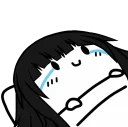 💧 emoji Cry babies by @lilscaredycat Telegram sticker 14 of 55
