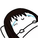 💧 emoji Cry babies by @lilscaredycat Telegram sticker 20 of 55