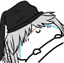💧 emoji Cry babies by @lilscaredycat Telegram sticker 23 of 55