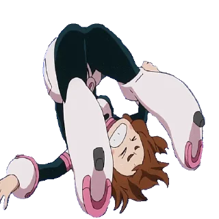 😵 emoji OCHAKO URARAKA @STIKERFORALL Telegram sticker 7 of 45