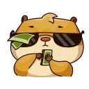 🤑 emoji @yshalsager's userbot pack 1 animated Telegram sticker 6 of 15