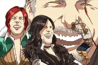 Sticker from Witcher 3