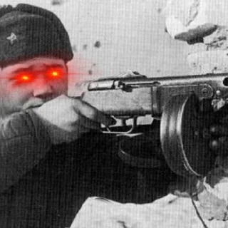 Sticker from Soviet Russia
