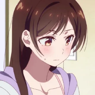 😟 emoji Chizuru Ichinose 2 (by @Yuu_Kuraidesu_Noir) Telegram sticker 16 of 120