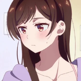 😔 emoji Chizuru Ichinose 2 (by @Yuu_Kuraidesu_Noir) Telegram sticker 15 of 120