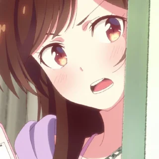 🤨 emoji Chizuru Ichinose 2 (by @Yuu_Kuraidesu_Noir) Telegram sticker 5 of 120