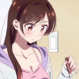 🥣 emoji Chizuru Ichinose 2 (by @Yuu_Kuraidesu_Noir) Telegram sticker 13 of 120