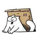 Sticker from Simons Cat