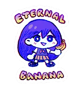 🍌 emoji Omоri 👁‍🗨 Telegram sticker 17 of 47