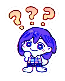 ❓ emoji Omоri 👁‍🗨 Telegram sticker 10 of 47