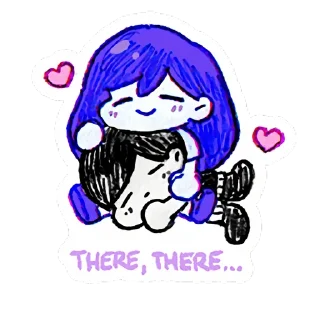 🤗 emoji Omоri 👁‍🗨 Telegram sticker 15 of 47