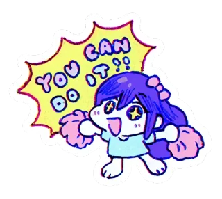 👯 emoji Omоri 👁‍🗨 Telegram sticker 12 of 47