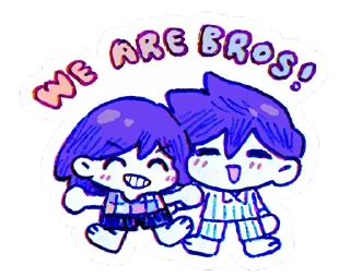 🤝 emoji Omоri 👁‍🗨 Telegram sticker 9 of 47