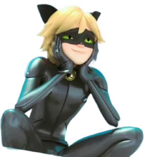 Sticker from Cat Noir -  Miraculous : @Characters_stickers
