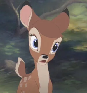 🌟 emoji Bambi by Vi Telegram sticker 7 of 16