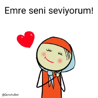 Sticker from Emre ve Hazal @Qonshubot