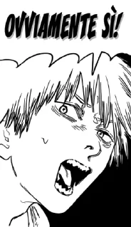 Sticker from CHAINSAW MAN