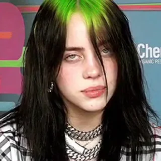 Sticker from Billie eilish pt 1 | @byverrmy
