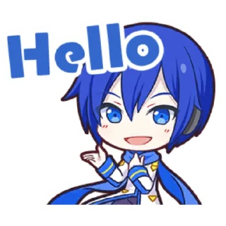 Sticker from Project Sekai Kaito