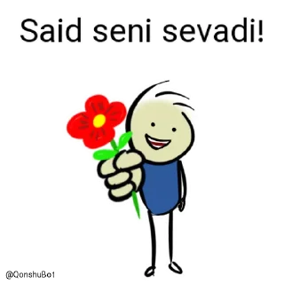 ❤️ emoji Said @Qonshubot Telegram sticker 8 of 31