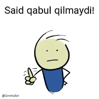 😵 emoji Said @Qonshubot Telegram sticker 4 of 31