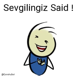 ❤️ emoji Said @Qonshubot Telegram sticker 7 of 31