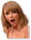 Sticker from Taylor Swift