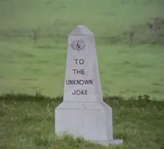 Sticker from Monty Python