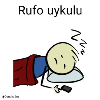 😴 emoji Rufo @Qonshubot Telegram sticker 17 of 31