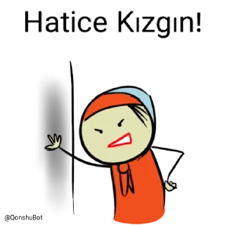 😡 emoji Hatice @Qonshubot Telegram sticker 16 of 32
