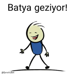 🚶‍♂️ emoji Batya @Qonshubot Telegram sticker 10 of 31