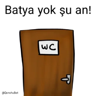 🚽 emoji Batya @Qonshubot Telegram sticker 22 of 31